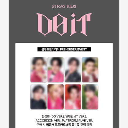 Stray Kids SKZ IT TAPE [DO IT] IT VER. MEMBER CHOICE (Standard Edition) (Online Benefit)