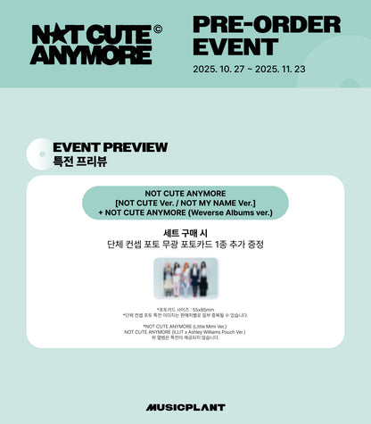 ILLIT 1st Single Album [NOT CUTE ANYMORE] (Online Benefit)