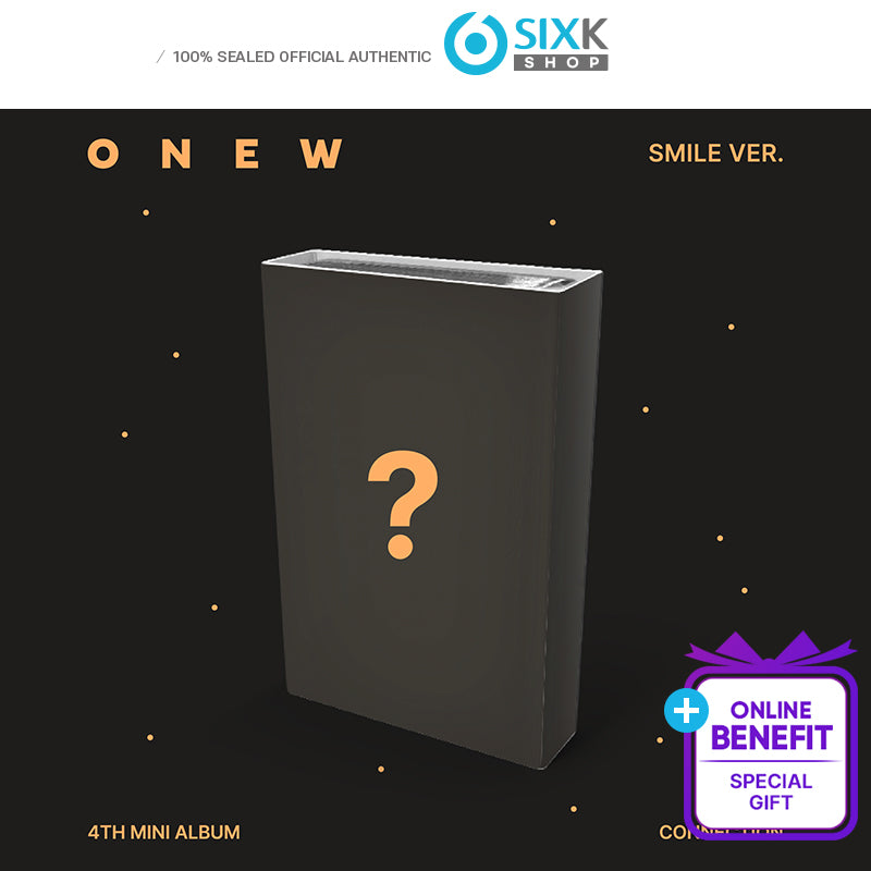 ONEW 4TH MINI ALBUM [CONNECTION] (SMILE Ver.) (+Online Benefit)