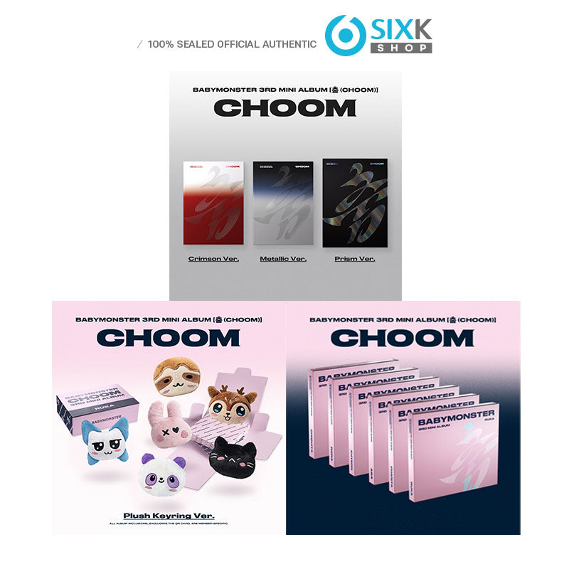 BABYMONSTER -3RD MINI ALBUM [CHOOM] ( COMBINED 3EA 1SET )