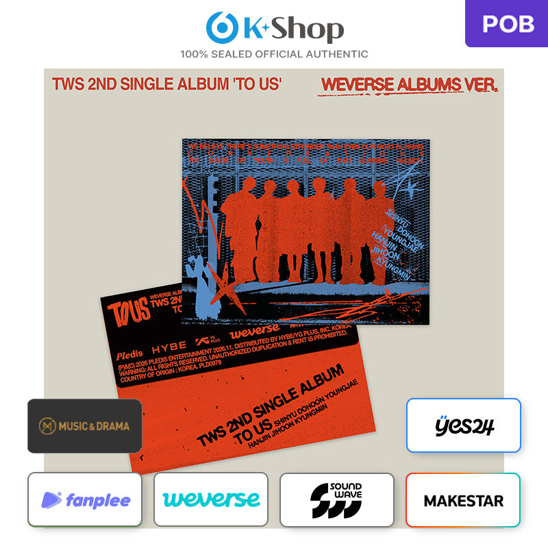 TWS - 2nd Single Album [TO US] Weverse Albums ver. (Online Benefit)