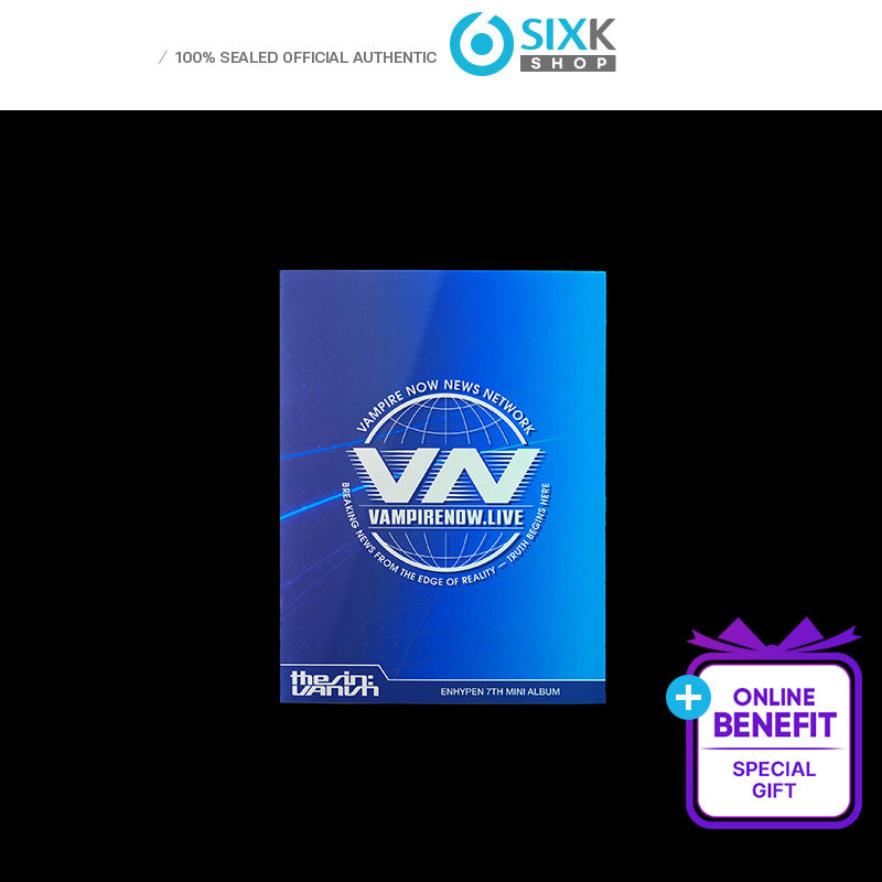 ENHYPEN mini 7th Album [THE SIN VANISH] Weverse Albums ver.(Online Benefit)