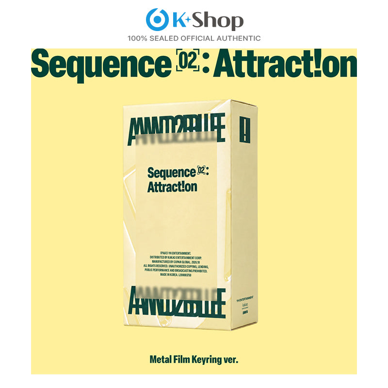 AND2BLE -  2ND MINI ALBUM  [Sequence 02: Attraction] Metal Film Keyring ver.