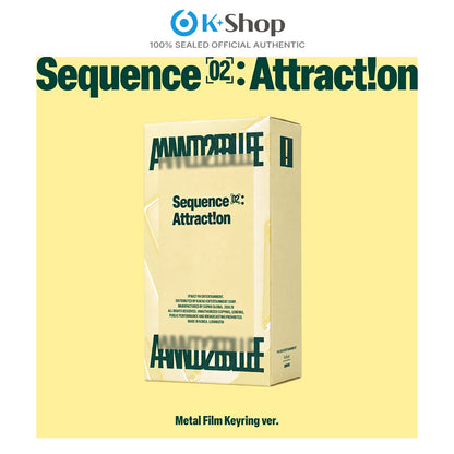 AND2BLE -  2ND MINI ALBUM  [Sequence 02: Attraction] Metal Film Keyring ver.