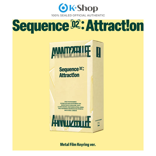 AND2BLE -  2ND MINI ALBUM  [Sequence 02: Attraction] Metal Film Keyring ver.