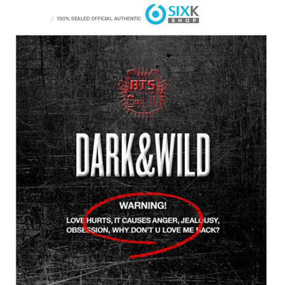 BTS - The 1st Full Album [DARK&WILD]