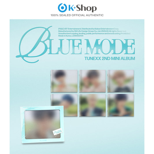 TUNEXX - 2ND MINI ALBUM [Blue Mode] Individual Mode Ver
