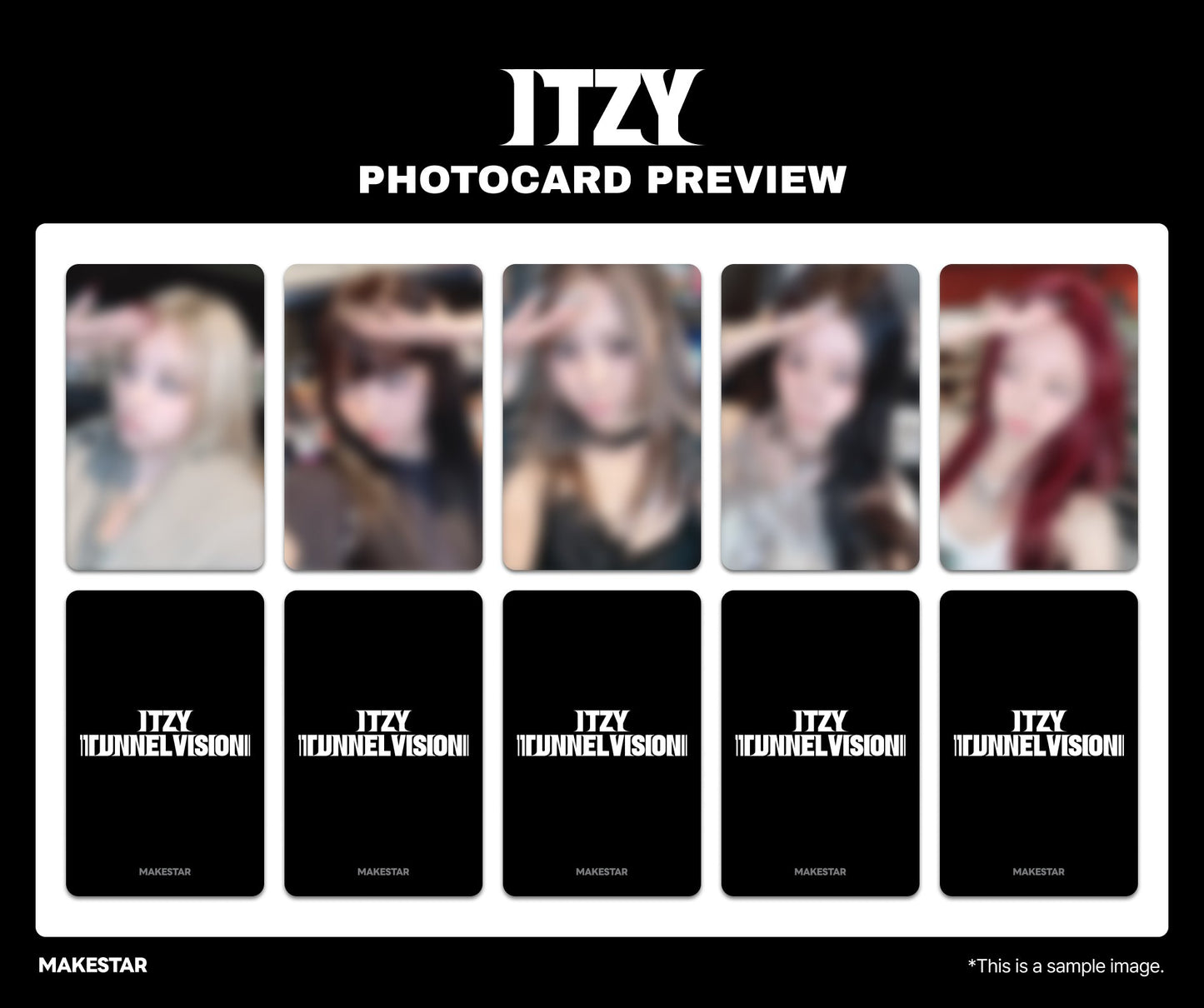 ITZY - Tunnel Vision (Photo Projection Ver.) (Online Benefit)