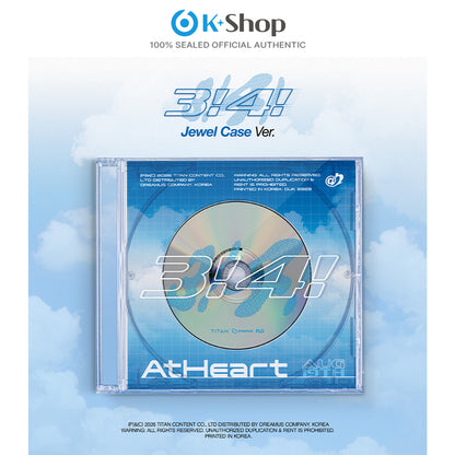 ATHeart - SINGLE ALBUM [3!4!]  Jewel Case Ver.