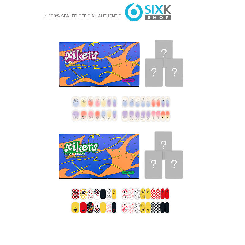 xikers READY CURED GEL NAIL STICKER [Includes 2 official photocards]