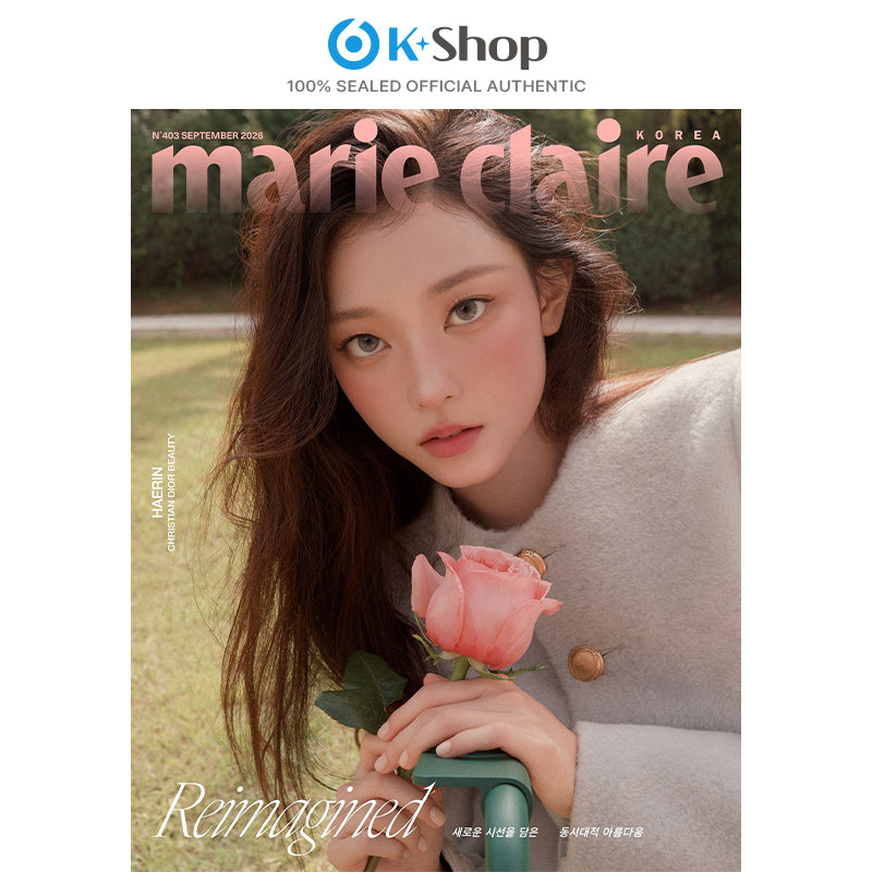 MARIE CLAIRE - HAERIN(NewJeans) KIM Yuna Nam Joohyuk COVER [SEP ISSUE 2026]