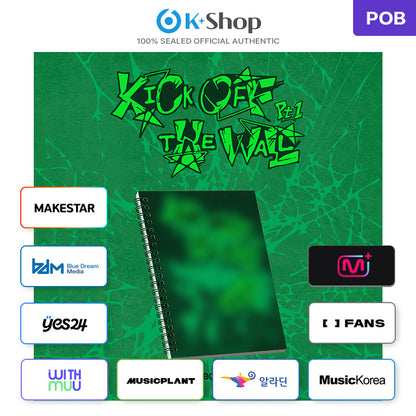 KickFlip - The 5th Mini Album [KICK OFF THE WALL Pt. 1] PHOTOBOOK Ver. (Online Benefit)