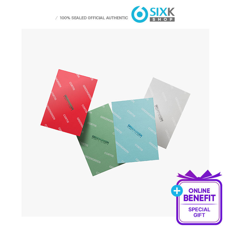 CORTIS - 2ND MINI ALBUM [GREENGREEN] Weverse Albums Ver. (Online Benefit)