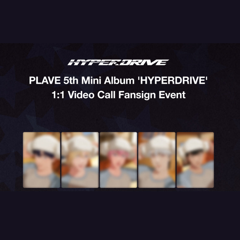 PLAVE - 5th Mini Album [HYPERDRIVE] Towel Ver. (Online Benefit)