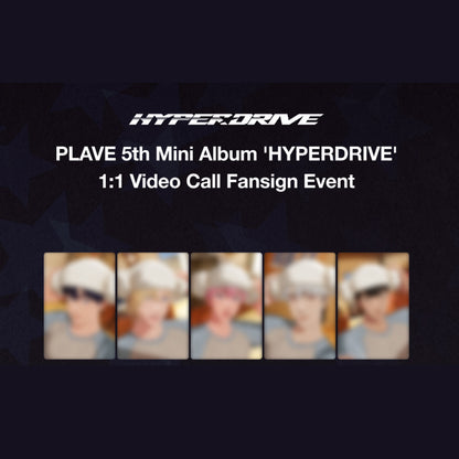 PLAVE - 5th Mini Album [HYPERDRIVE] Towel Ver. (Online Benefit)