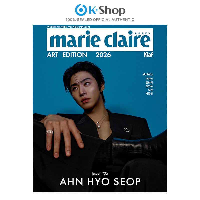 MARIE CLAIRE ART EDITION - AHN HYO SEOP COVER
