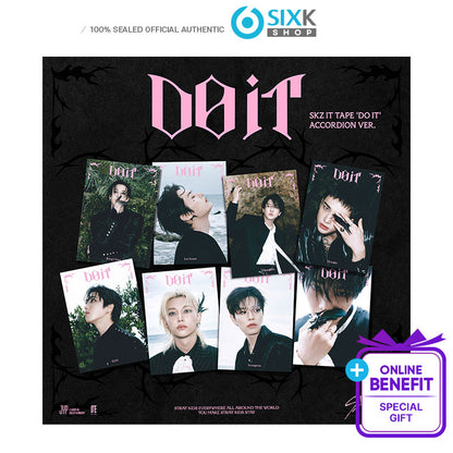 Stray Kids SKZ IT TAPE [DO IT] ACCORDION VER (Online Benefit)