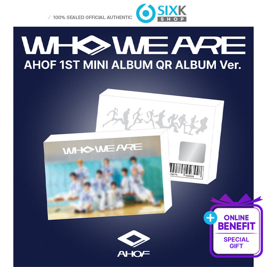 AHOF The 1st Mini Album [WHO WE ARE] (QR ALBUM Ver.) (+Online Benefit)