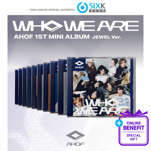 AHOF The 1st Mini Album [WHO WE ARE] (JEWEL Ver.) (+Online Benefit)