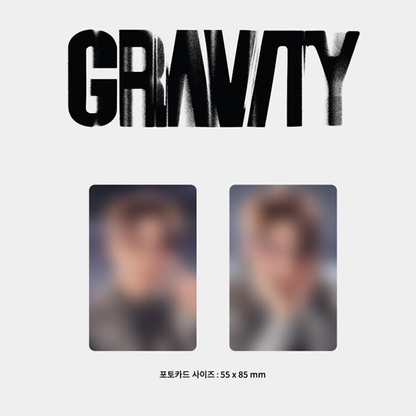 KIM JUN SU(XIA) - 5th FULL ALBUM [GRAVITY] Cosmic Ver. (Online Benefit)