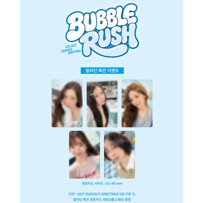 ITZY 2027 Season's Greetings [BUBBLE RUSH] (Online Benefit)