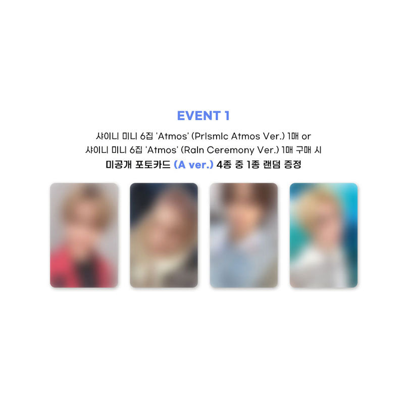 SHINee - 6th Mini Album [Atmos] RaIn Ceremony Ver.(Online Benefit)