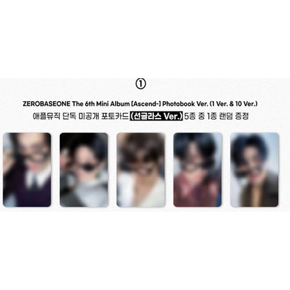 ZEROBASEONE - 6TH MINI ALBUM [Ascend-] Photobook Ver.(Online Benefit)