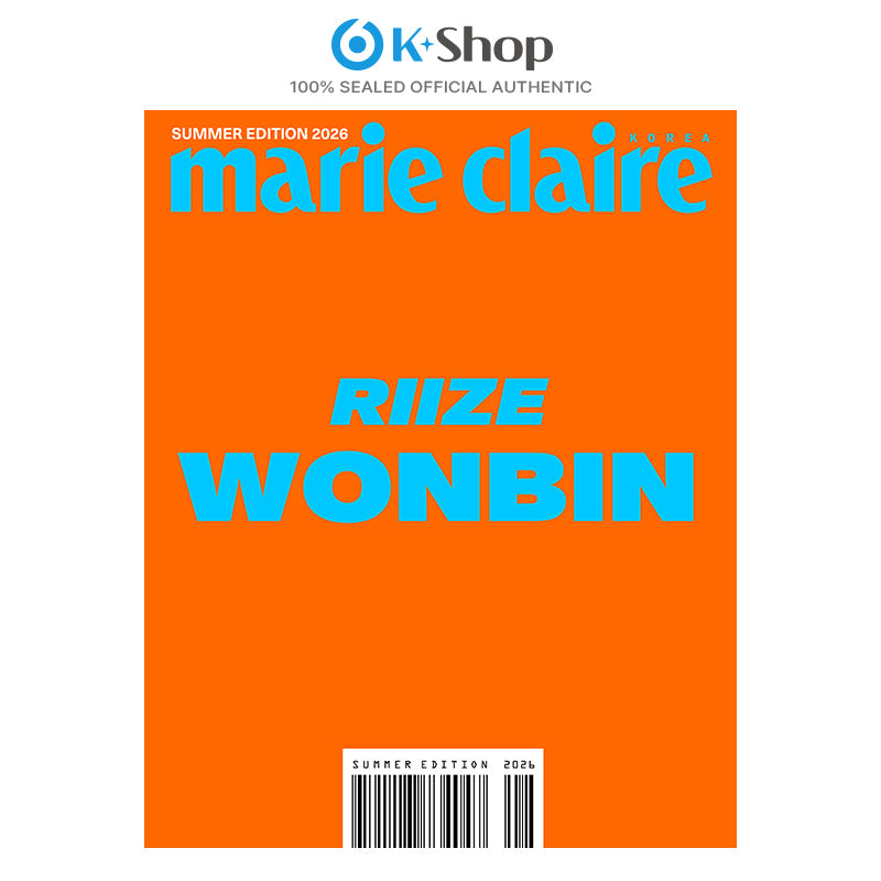 MARIE CLAIRE - (RIIZE) WONBIN COVER [2026 SUMMER EDITION]
