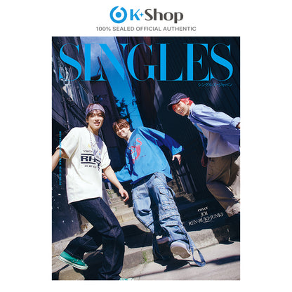 SINGLES JAPAN VOL.22 -  REN, RUKI, JUNKI (JO1) COVER