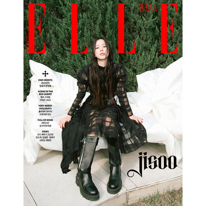 ELLE - BLACKPINK JISOO Cover /Book in Book SKZ HYUNJIN [DEC 2024]