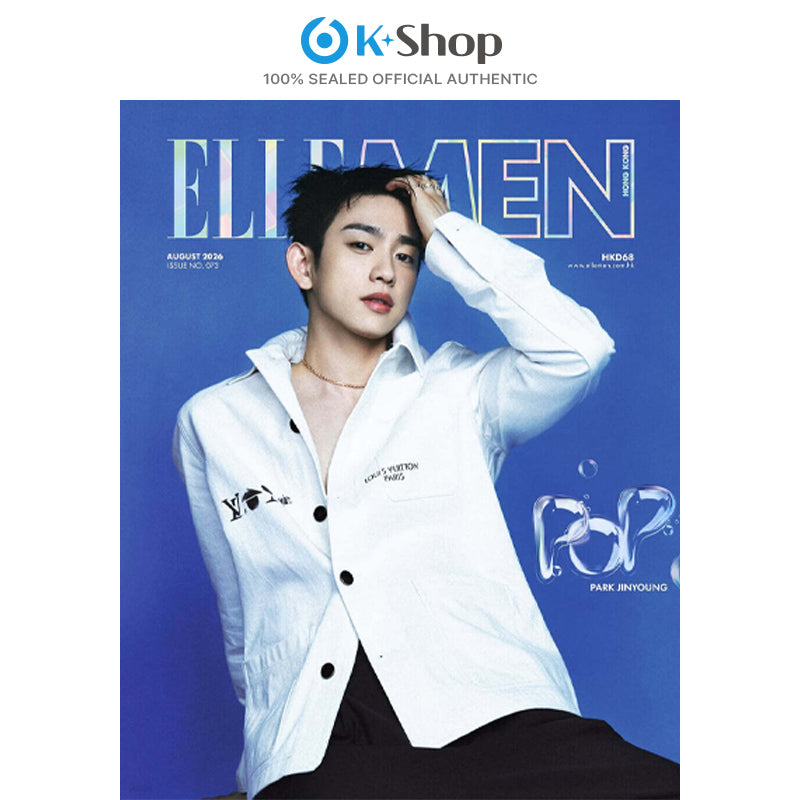 ELLE MEN HONG KONG - PARK JIN YOUNG(GOT7) COVER [AUG ISSUE 2026]