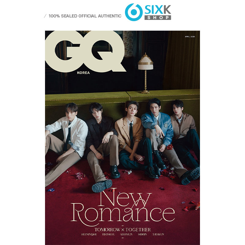 GQ - TOMORROW X TOGETHER (TXT) COVER  [APR issue 2025] (+Translation)