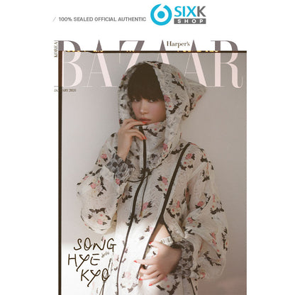 BAZAAR – Song Hye-kyo 3 Cover Versions [Jan Issue 2026]