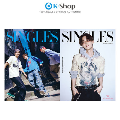 SINGLES JAPAN VOL.22 -  REN, RUKI, JUNKI (JO1) COVER