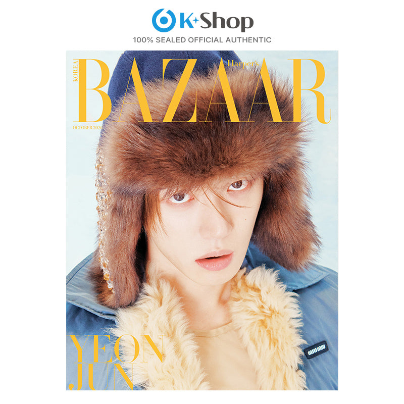 BAZAAR - YEONJUN (TXT) COVER [OCT ISSUE 2026] With Translation