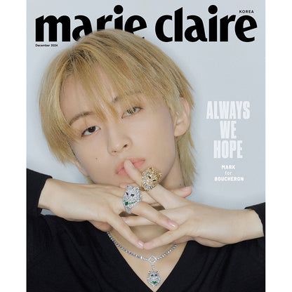 MARIE CLAIRE Magazine - NCT MARK Cover [DEC issue 2024]  benefit