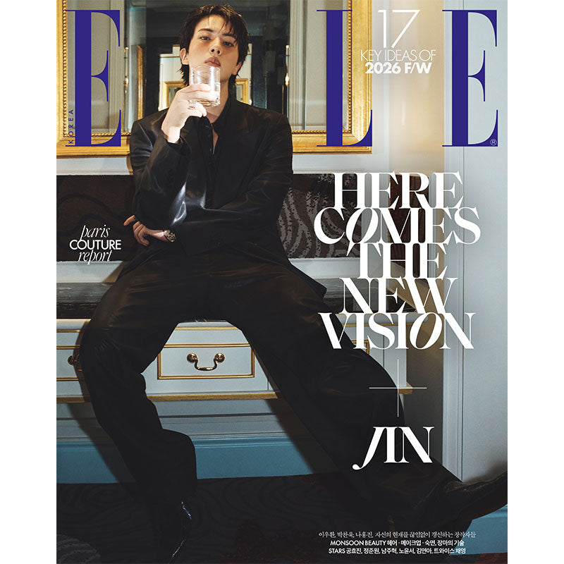 ELLE - JIN (BTS) COVER [AUG ISSUE 2026] (SIXKSHOP EXCLUSIVE BENEFIT) With Translation