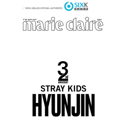 Marie Claire - HYUNJIN (Stray Kids) / BIBI COVER  [Mar issue 2025] (+Translation)