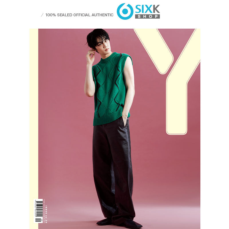 Y MAGAZINE No.20 - ZEROBASEONE GYUVIN, AHOF STEVEN JL(SIXKSHOP Exclusive Benefit)