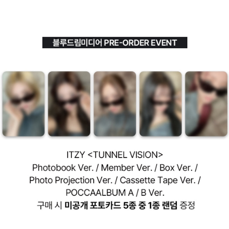 ITZY - Tunnel Vision (Photo Projection Ver.) (Online Benefit)