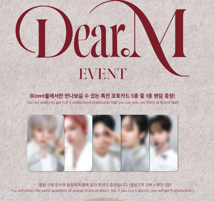 ONEUS SPECIAL ALBUM [Dear.M] (POCAALBUM) (Limited) (Online Benefit)