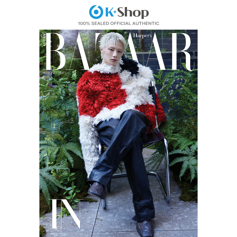 BAZAAR - I.N (Stray Kids) COVER [SEP ISSUE 2026] With Translation (SIXKSHOP EXCLUSIVE BENEFIT)