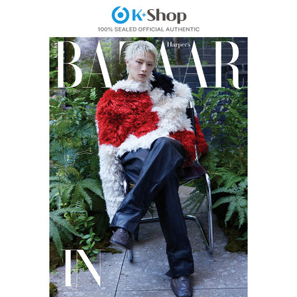 BAZAAR - I.N (Stray Kids) COVER [SEP ISSUE 2026] With Translation (SIXKSHOP EXCLUSIVE BENEFIT)