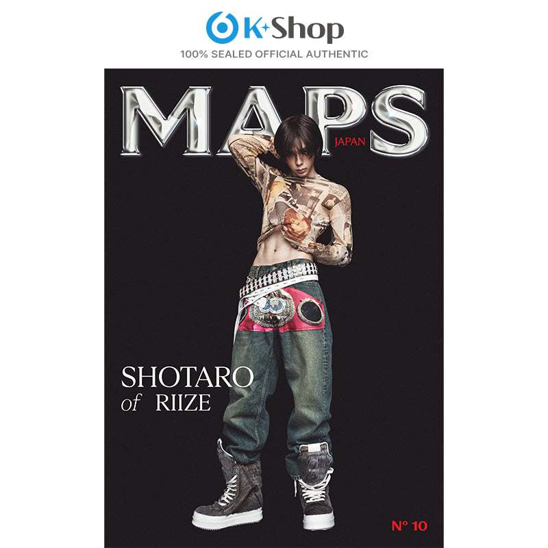 MAPS JAPAN VOL. 10 - SHOTARO(RIIZE) COVER [FALL ISSUE 2026]