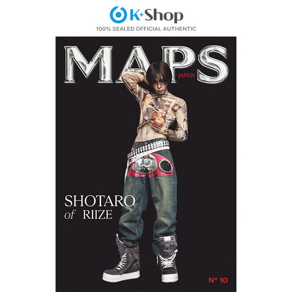 MAPS JAPAN VOL. 10 - SHOTARO(RIIZE) COVER [FALL ISSUE 2026]