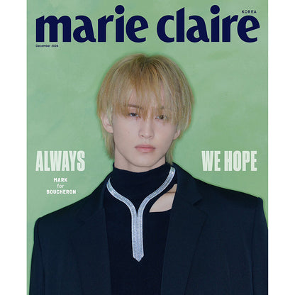 MARIE CLAIRE Magazine - NCT MARK Cover [DEC issue 2024]  benefit