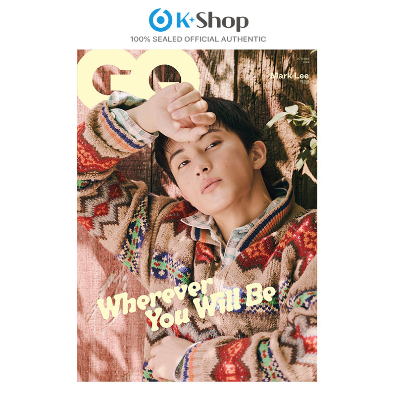 GQ - MARK LEE COVER [OCT ISSUE 2026] With Translation