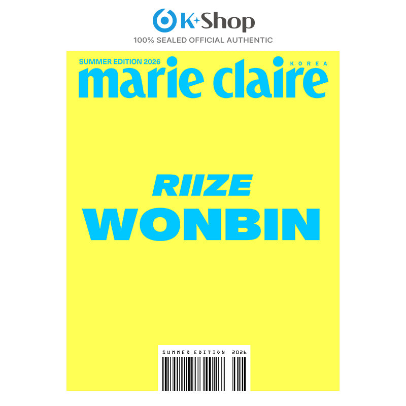 MARIE CLAIRE - (RIIZE) WONBIN COVER [2026 SUMMER EDITION]