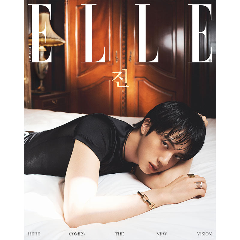 ELLE - JIN (BTS) COVER [AUG ISSUE 2026] (SIXKSHOP EXCLUSIVE BENEFIT) With Translation