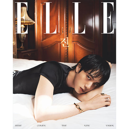 ELLE - JIN (BTS) COVER [AUG ISSUE 2026] (SIXKSHOP EXCLUSIVE BENEFIT) With Translation